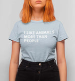 I Like Animals | Womens Fitted Tee