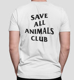 Save All Animals Club | Vegan Mens Tee