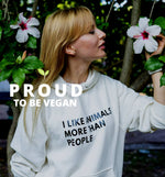 With Us Not For Us | Vegan Hoodie