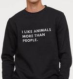 I Like Animals | Vegan Crewneck