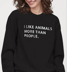 I Like Animals | Vegan Crewneck