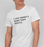 I Like Animals | Vegan Mens Tee