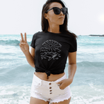 Keep The Sea Plastic-Free | Womens Fitted Tee