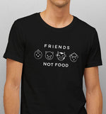 Friends Not Food | Vegan Mens Tee