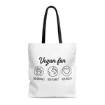 Vegan For | Vegan Tote Bag