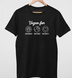 Vegan For | Vegan Mens Tee