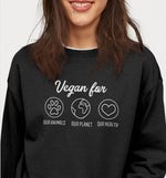 Vegan For | Vegan Crewneck